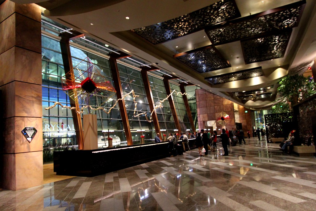 Aria Resort Hotel Front Desk